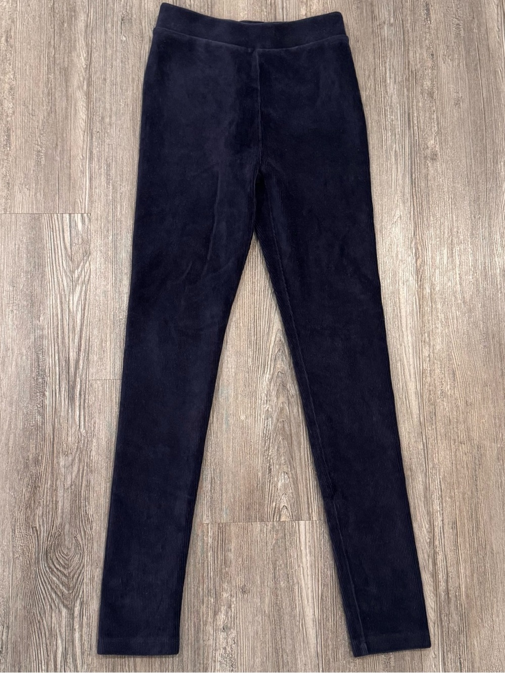 J.Crew Crewcuts Girls Size 10 Navy Corduroy Leggings Stretch Skinny Pants